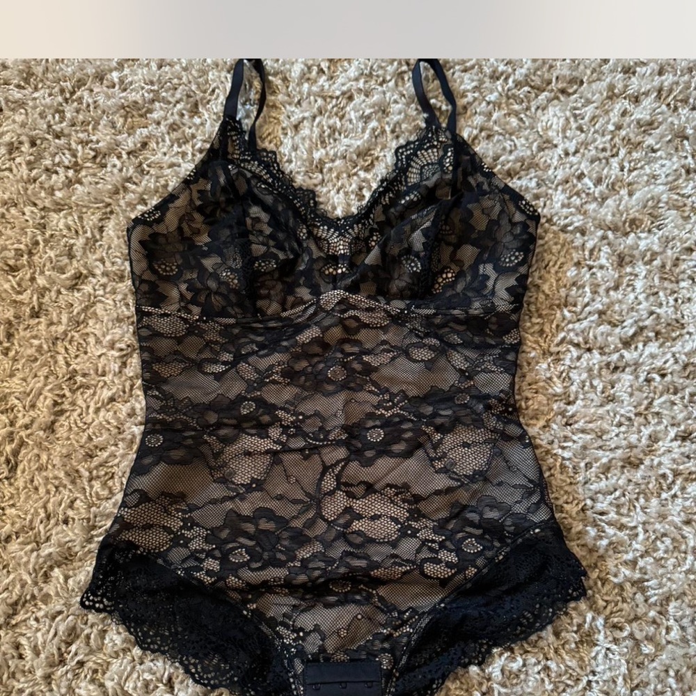 Black Lace Bodysuit